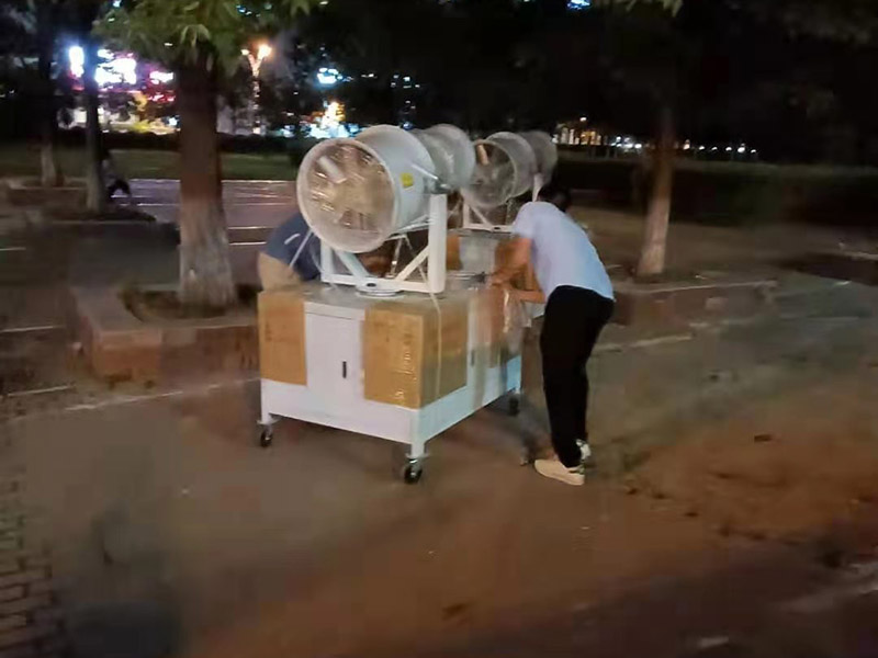 半自動霧炮機,霧炮機設備