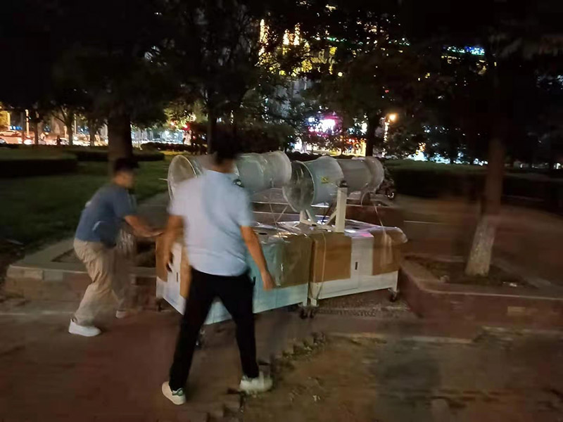 半自動霧炮機,霧炮機設備